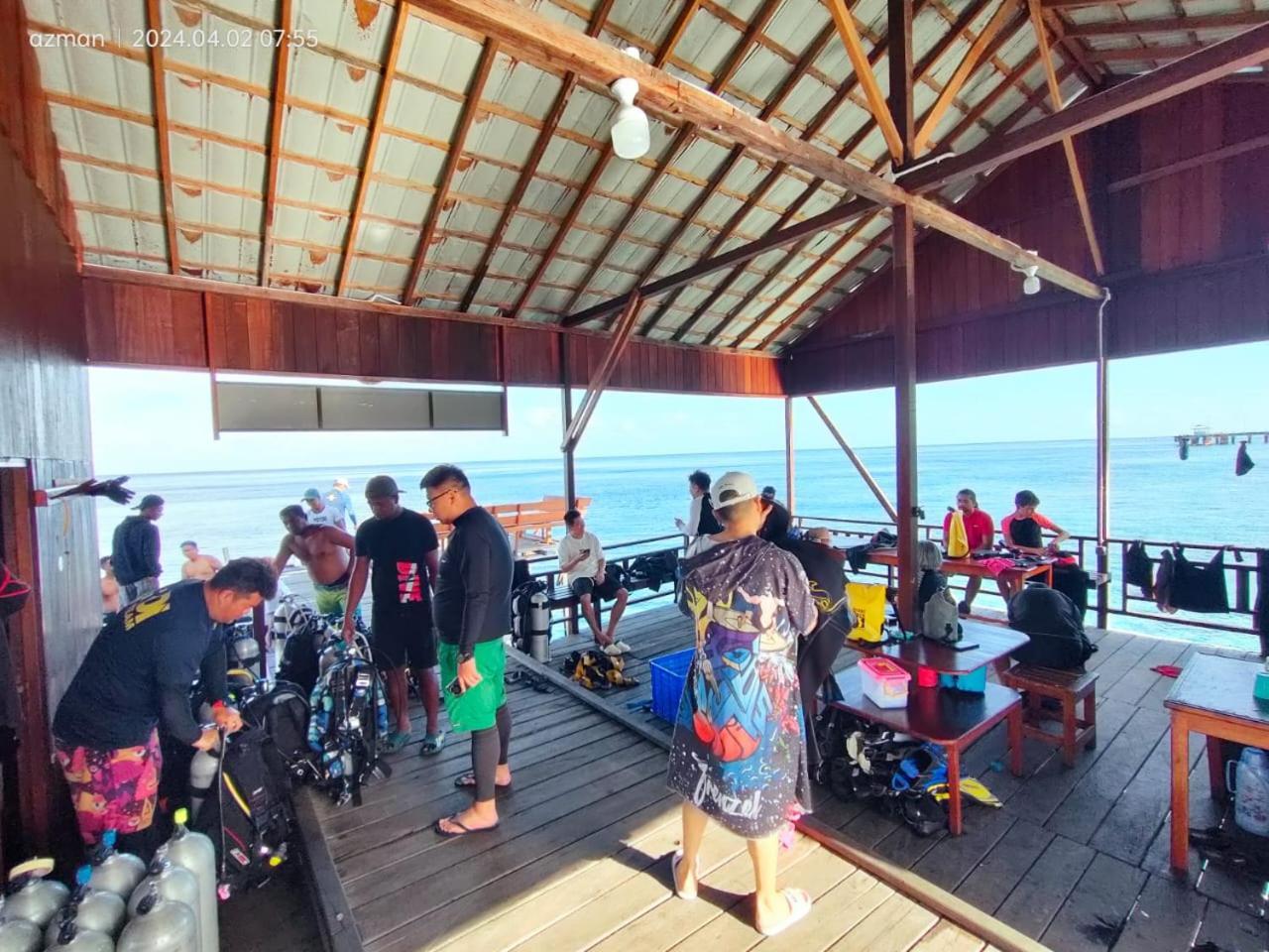Maratua Dive Center And Lodge Maratua Island Dış mekan fotoğraf